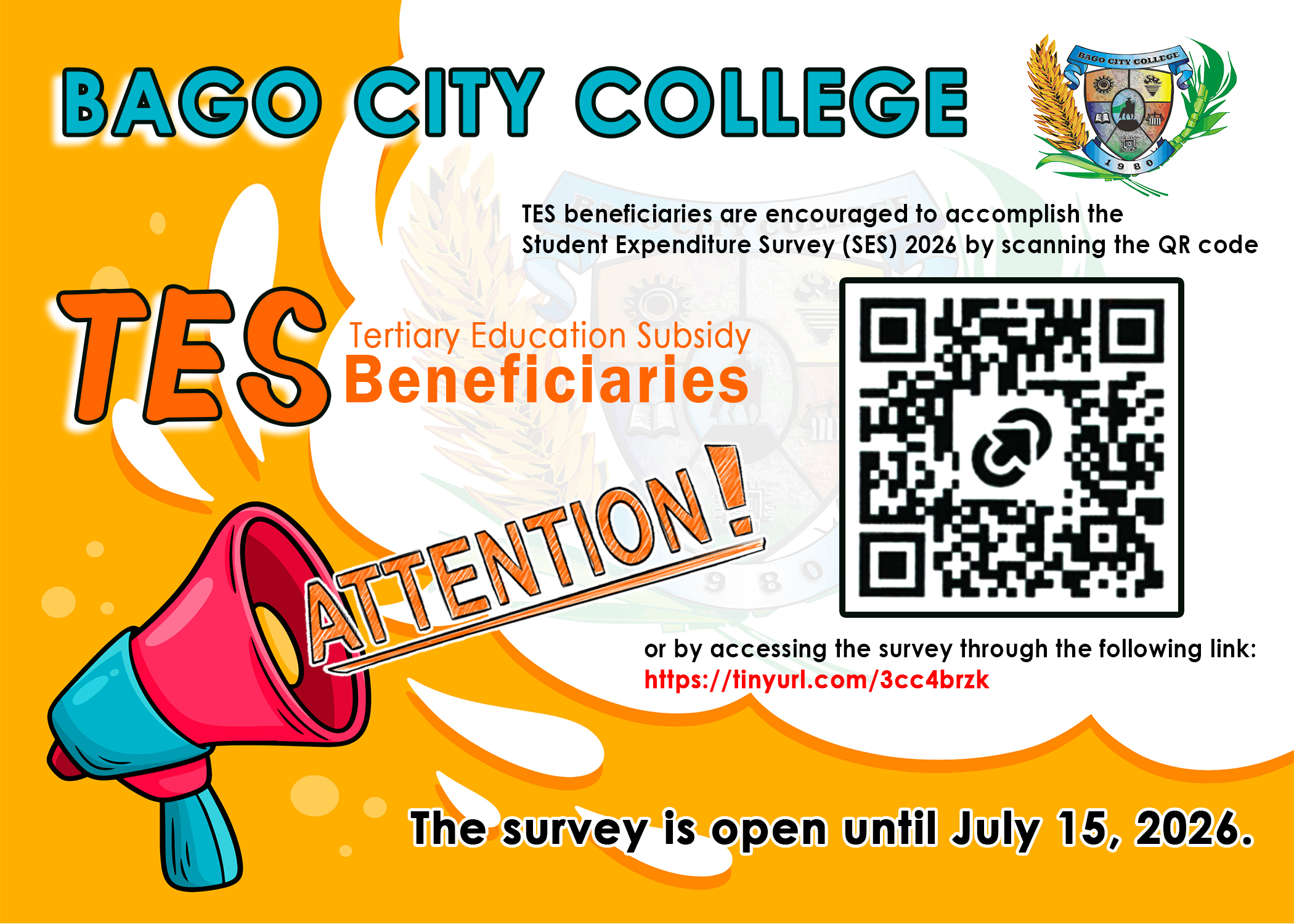 Student Expenditure Survey (SES) 2026