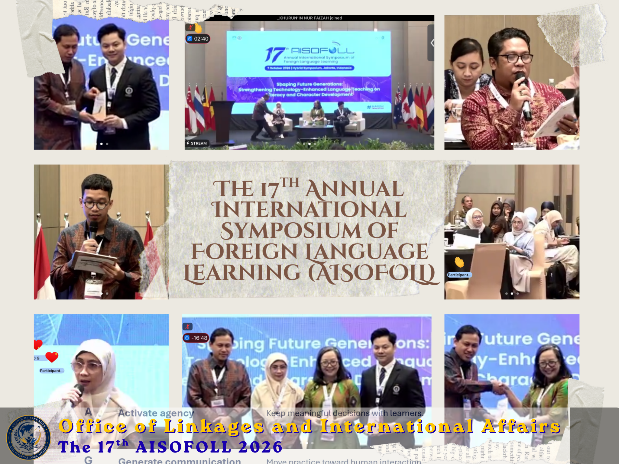 Bago City College, Philippines Participates in 17th AISOFOLL
